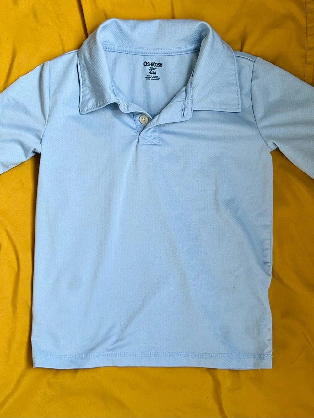 OshKosh B'gosh Baby Blue Short Sleeve Polo